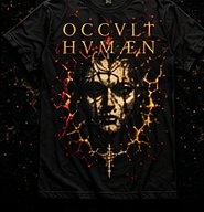 OCCVLŦ HUMÆN merch shirt hover